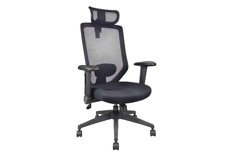 高背有頭枕辦公椅